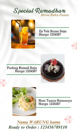 menu buka ramadhan