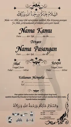 Undangan Nikah Viral