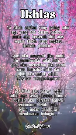 Ajari Aku Ikhlas