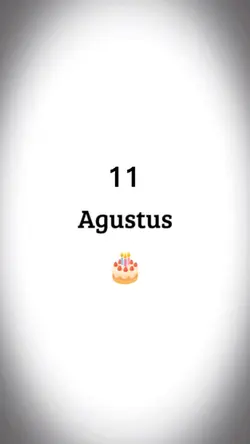 HBD 11 Agustus 2022