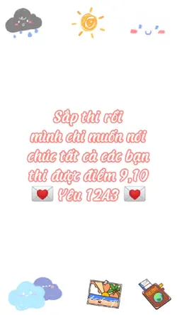 Mẫu Chúc Thi Tốt