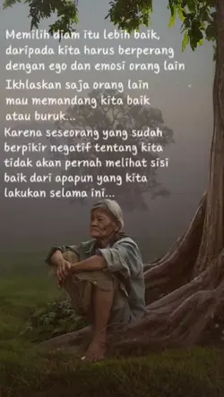 memilih diam lebih 