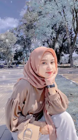 efek hujan salju 