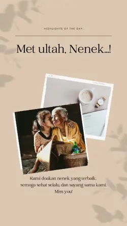 HBD Versi Nenek 
