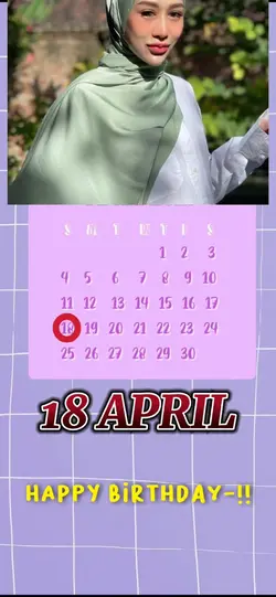 ulang tahun 18 april