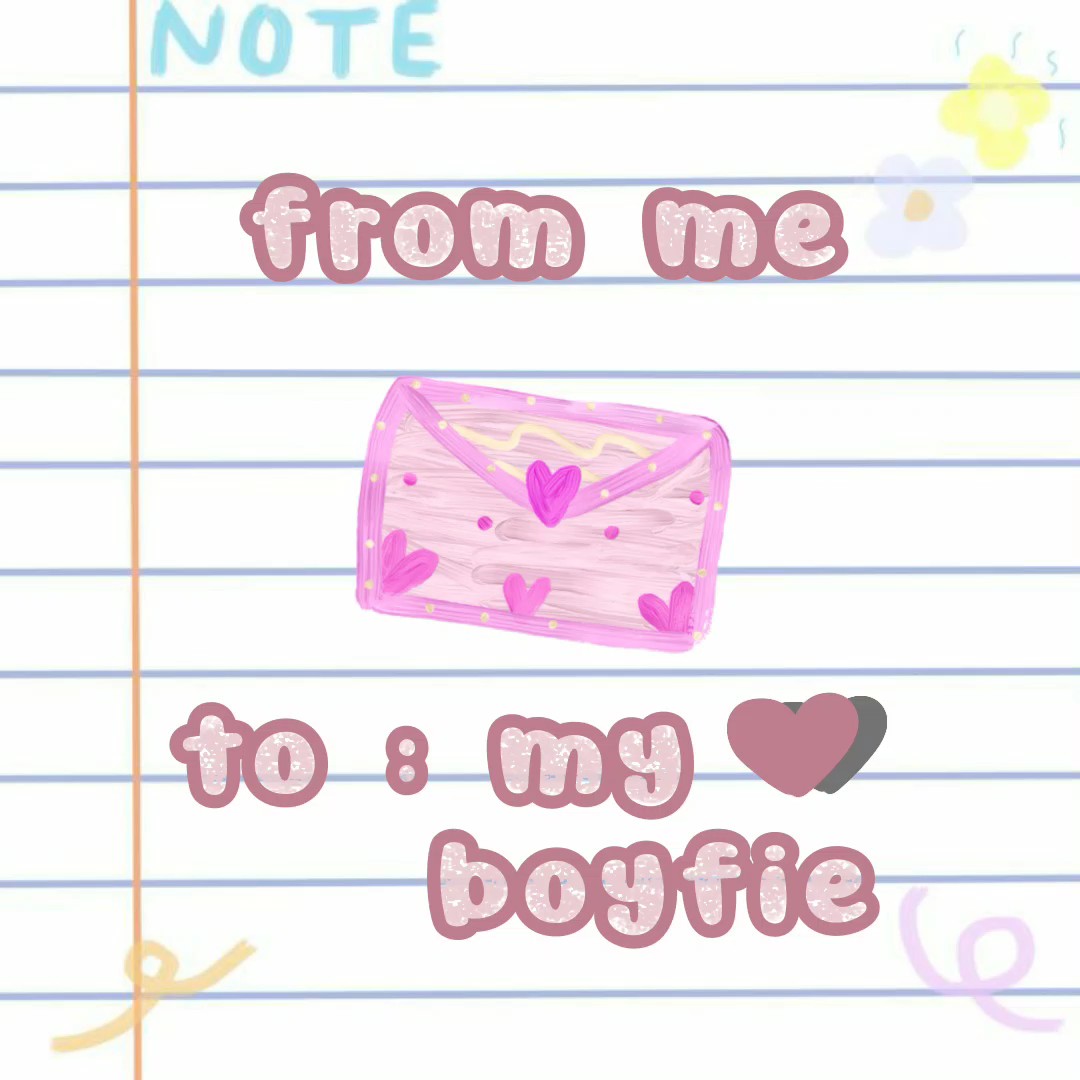 Carta a mi novio
