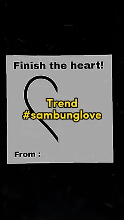 Trend sambung love