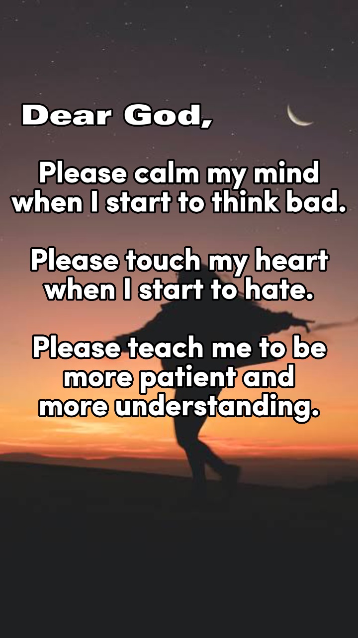 Calm my mind