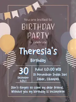 UNDANGAN ULANG TAHUN