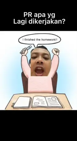 Mengerjakan PR