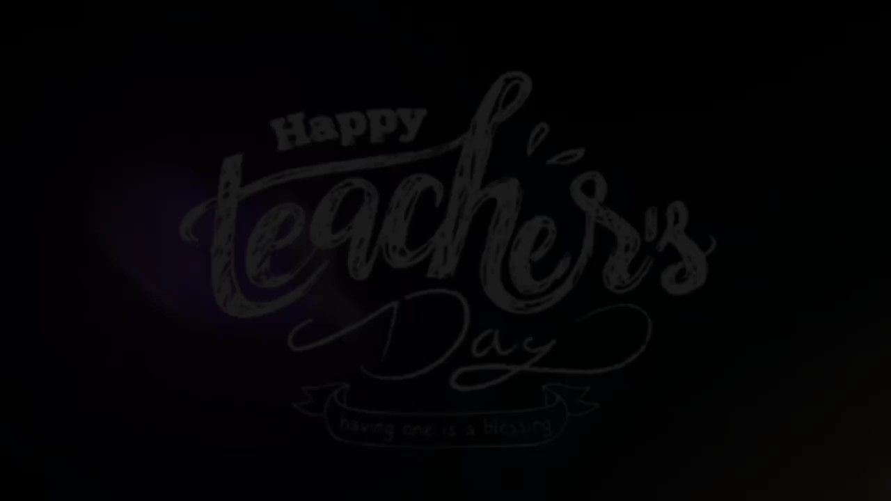 Selamat hari guru! 