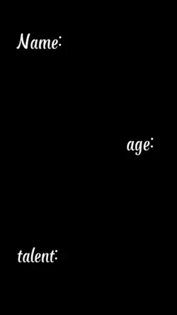 name age talent