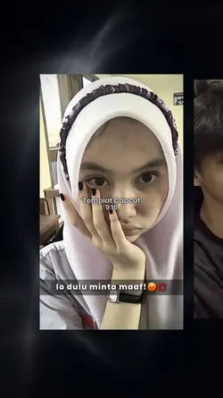 lo dulu minta maaf