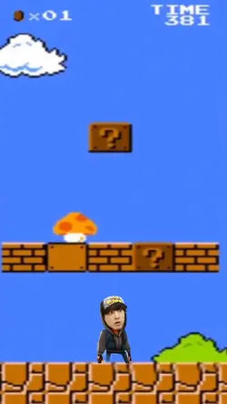 🍄一緒にマリオのゲームをしましょう🎮写真