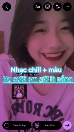 Nụ cười em giờ là