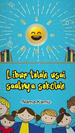 Libur telah usai