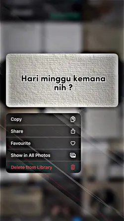 HARI MINGGU KEMANA