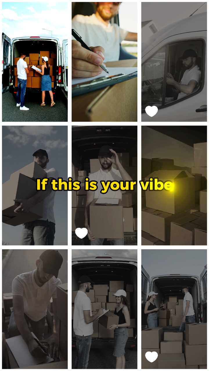 TT-style nine-square grid advertising template