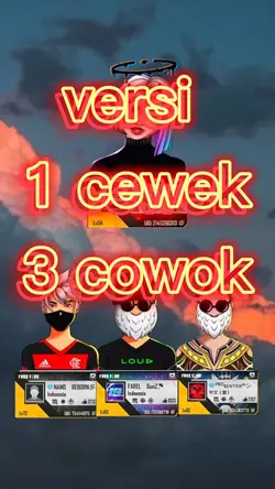 1cewek 3cowok