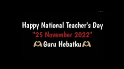 selamat hari guru