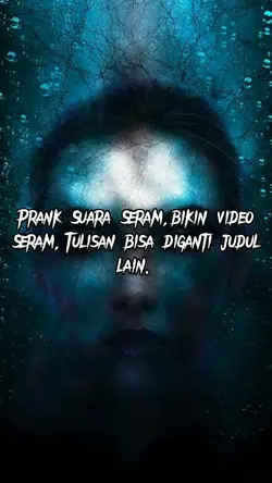 Prank Suara Seram
