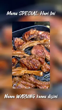 menu masakan warung