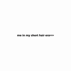 short hair