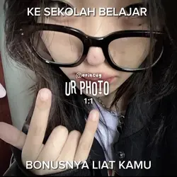 bonusnya liat kamu