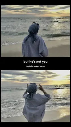 but he's not you