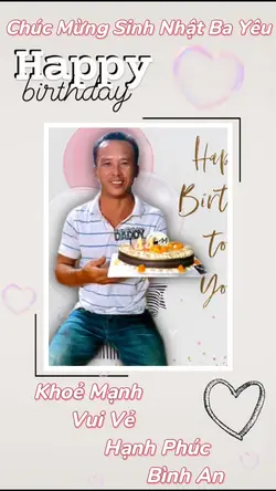 Happy Birthday Daddy