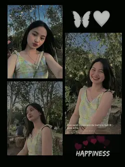 Three photos of you