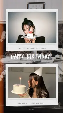 Happy birthday 🎂🤍