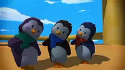 penguin joget 3d