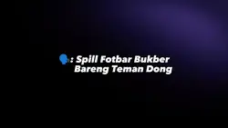#SpillFotbarBukber