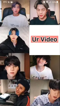 Zoom with bts