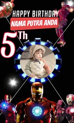 BIRTHDAY IRON MAN