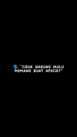 Sibuk nabung Mulu ?