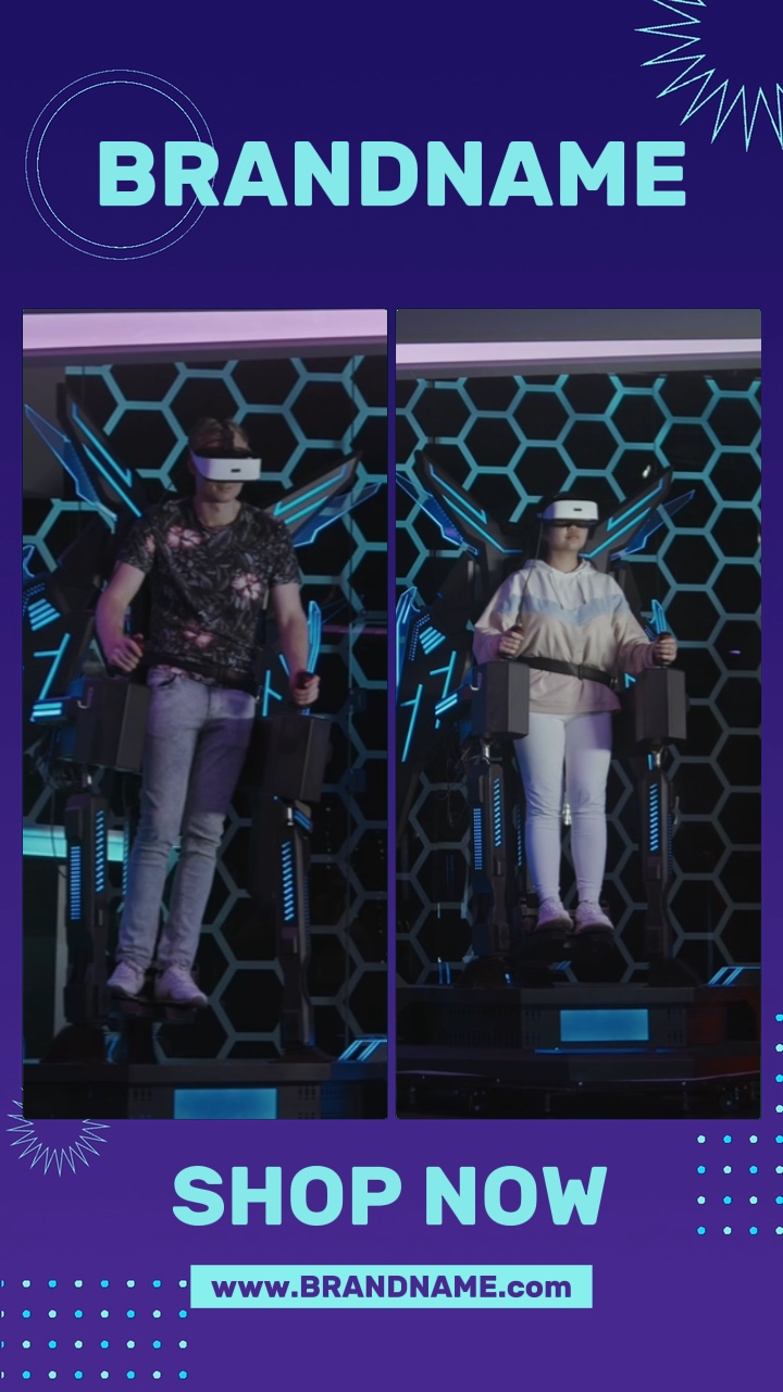 Futuristic Virtual Reality Promo