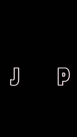 Letter J and P