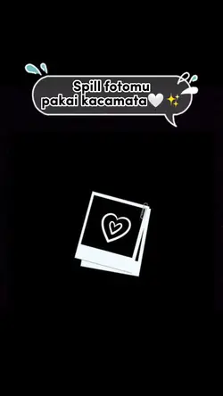 Kalo aku berkacamata