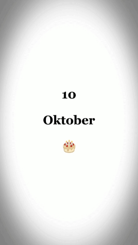 HBD, 10 OKTOBER