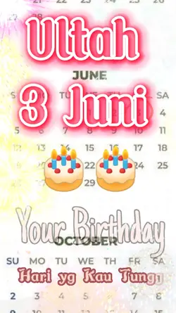 Ultah 3 Juni
