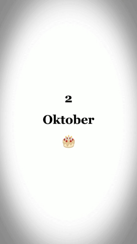 HBD, 2 oktober 