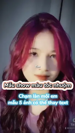 Show màu tóc nhuộm