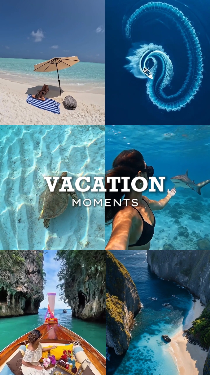 Vacation moment