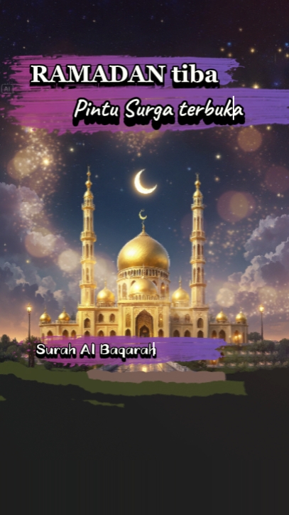 Ramadhan tiba...