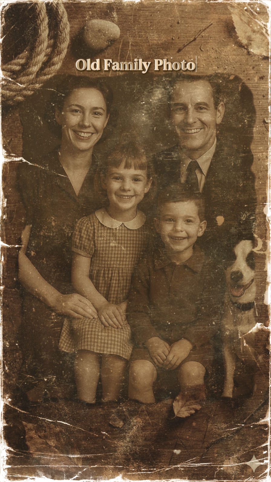 Eski Aile Fotoğrafı