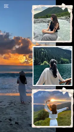 tatil deniz şablonu