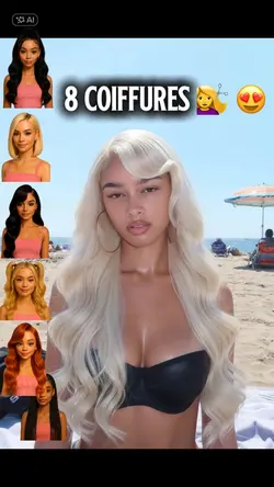 8 coiffures 💇‍♀️ luxe 