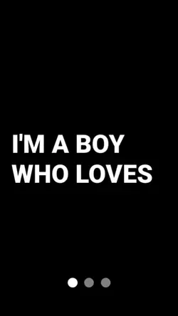 I'M A BOY WHO LOVES